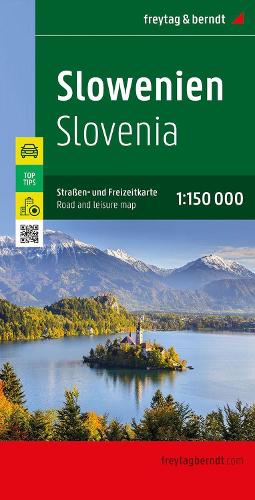 Slovenia - Road and Leisure Map (F&B Wegenkaarten