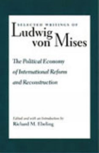 Political Economy of International Reform & Reconstruction