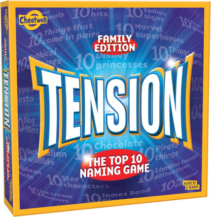Cheatwell Games Host Your Own Race Night & Tension: The Top 10 Naming Game Cheatwell Games+ The Top 10 Naming Game