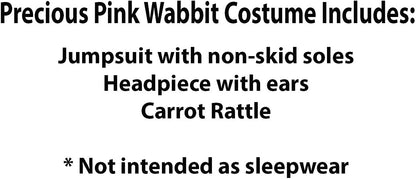 Rubies Official Precious Pink Wabbit Costume Unisex-Child Halloween