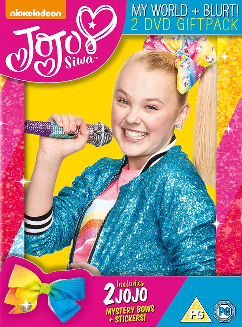 Jojo Siwa DVD Giftset (Includes Blurt/My World and BFF Bows)