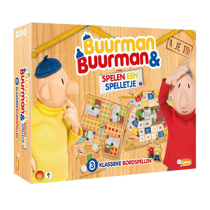 Buurman & Buurman - 3-In-1 Spelenpakket - Bordspel