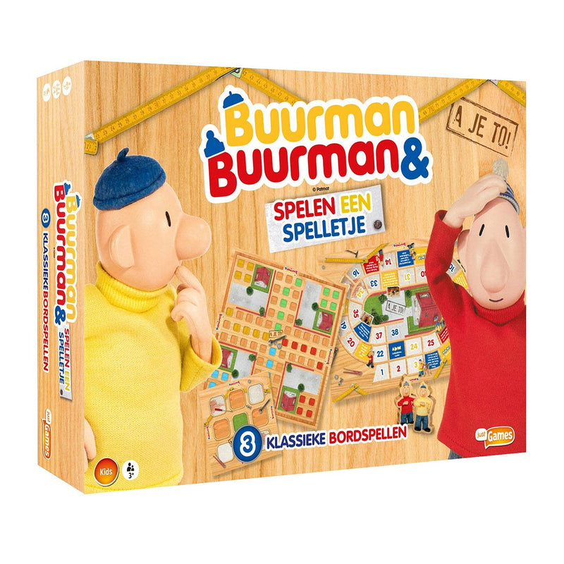 Buurman & Buurman - 3-In-1 Spelenpakket - Bordspel