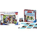 Ravensburger Marvel Avengers Assemble 3x 49 Piece Jigsaw Puzzles for Kids Age 5 Years and Up & Marvel Avengers Mini Memory Game - For Kids Age 3 Years and Up - Hulk, Thor, Iron Man + Memory Game