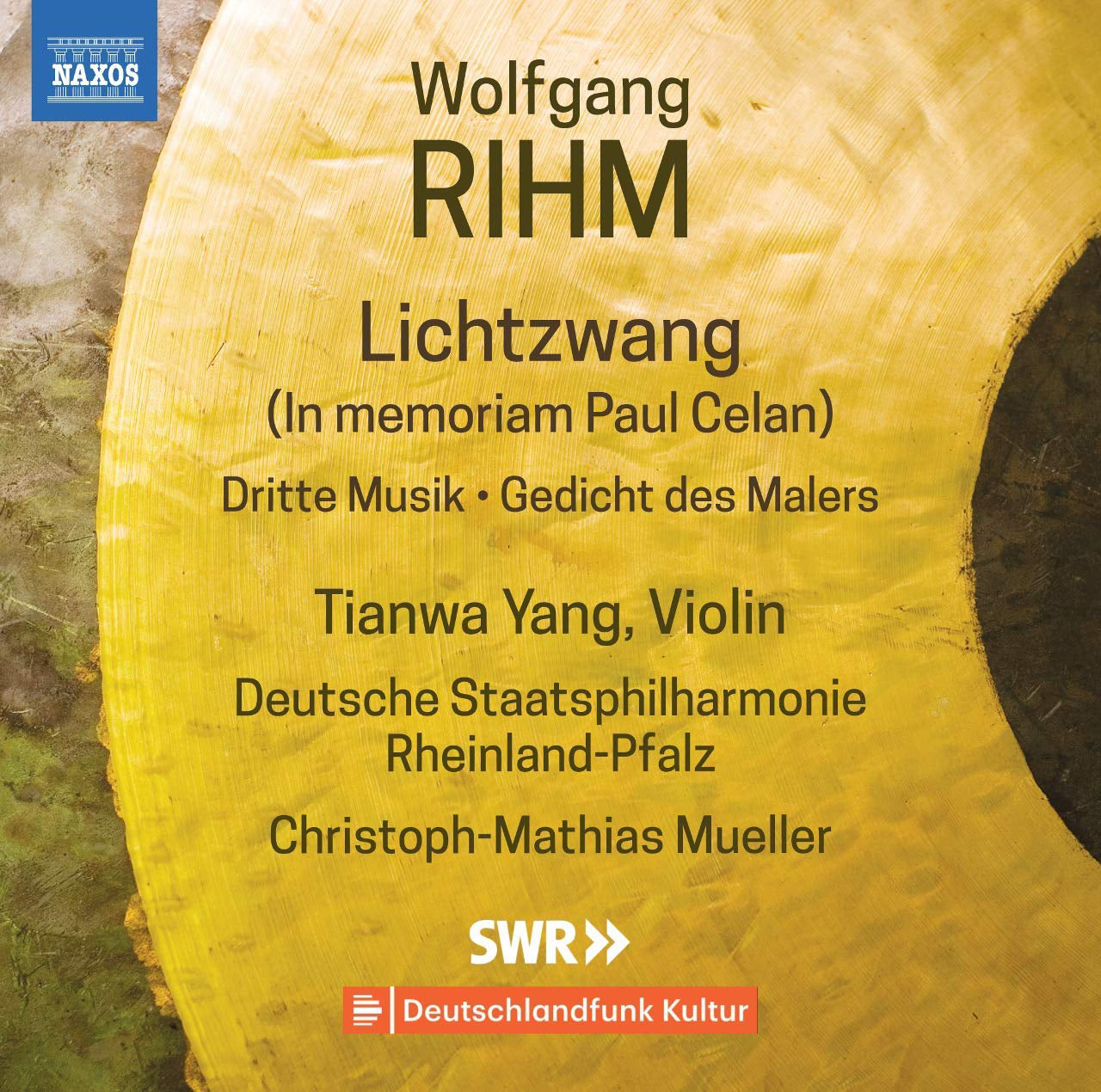 Wolfgang Rihm: Lichtzwang (In Memoriam Paul Celan) - Volume 1