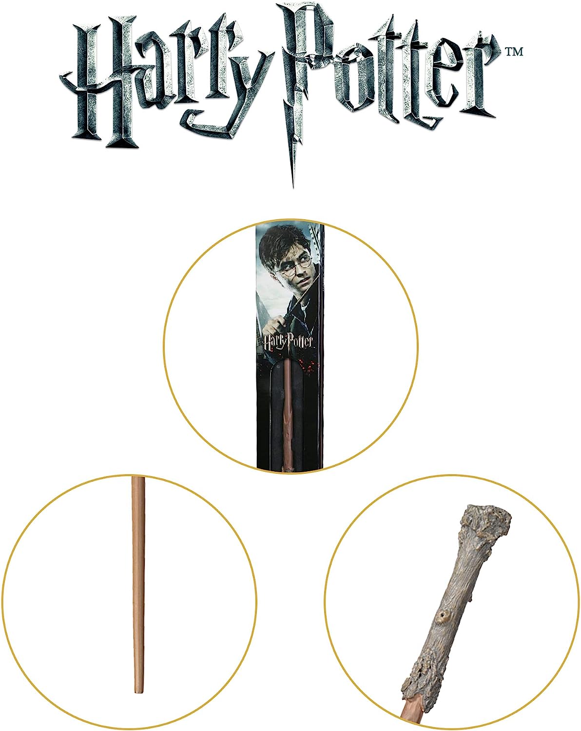 The Noble Collection Die edle Sammlung Harry Potter Wand (Fensterbox