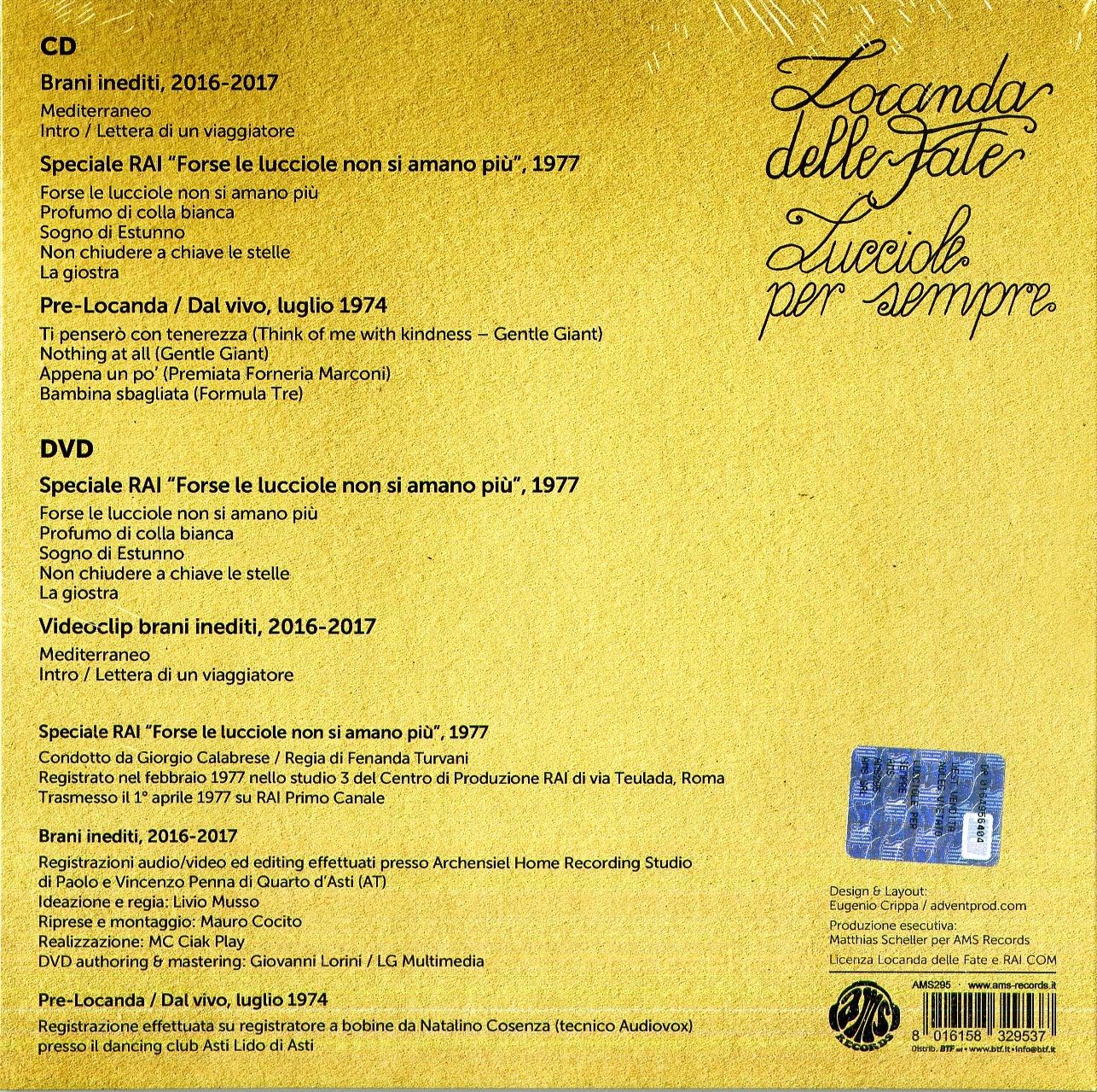 LUCCIOLE PER.. -CD+DVD