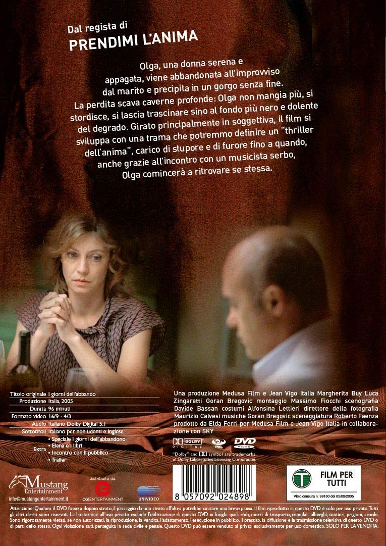 Dvd - Giorni Dell'Abbandono (I) (1 DVD