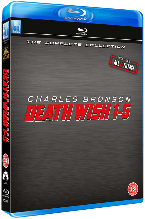 Blu-ray5 - Death Wish 1-5 (5 BLU-RAY