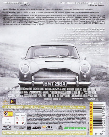 Skyfall - Limited Edition Steelbook collector combo (Blu-ray + DVD + 8 postcards)  IMPORT