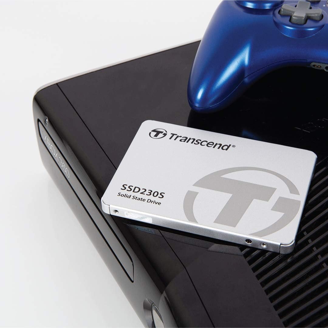 Transcend SSD230S 512 GB 2.5 Inch SATA III 6 Gb/s Internal Solid State Drive (SSD) 3D TLC NAND with DRAM Cache (TS512GSSD230S