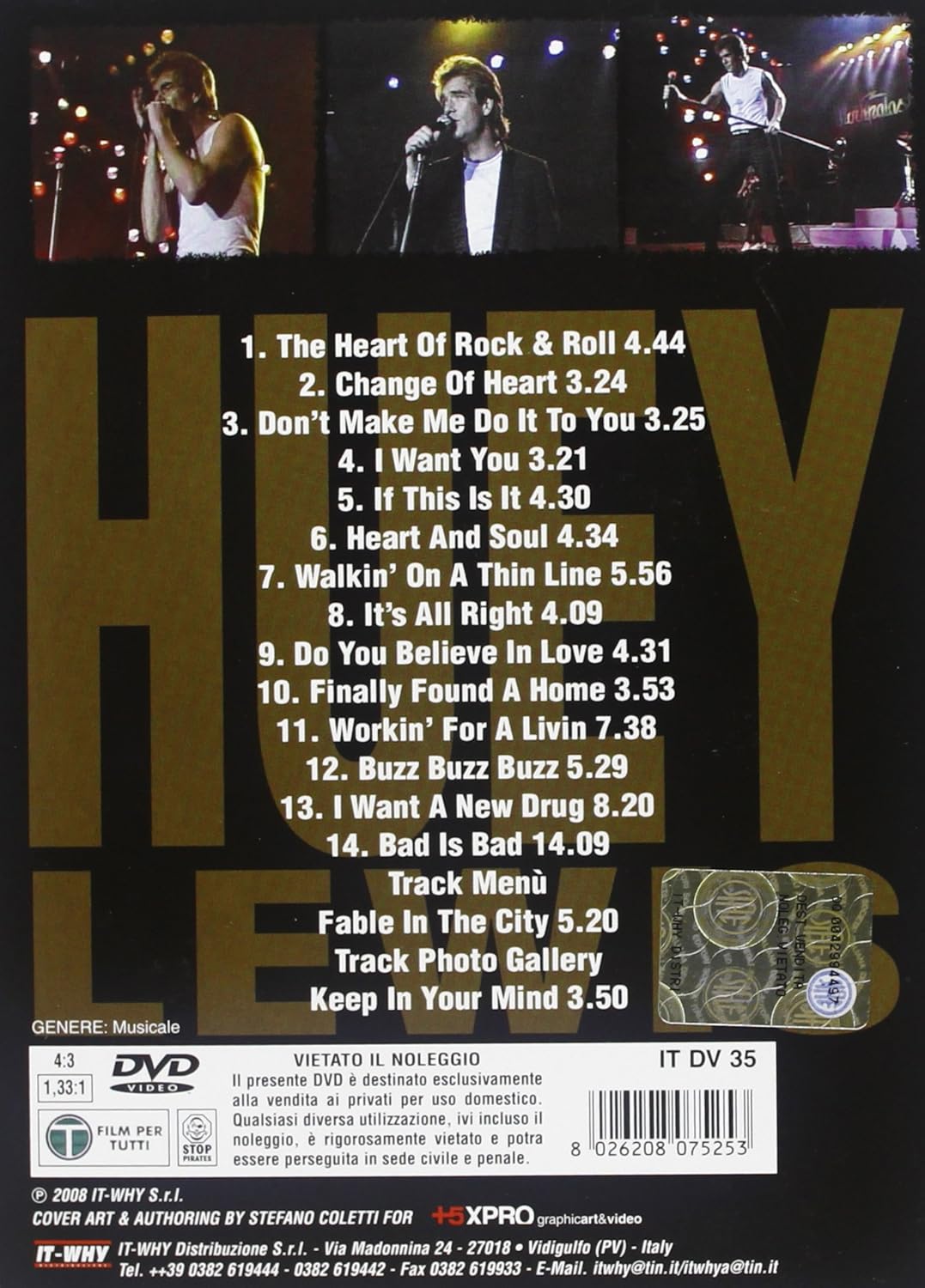 Huey Lewis - At Rockpalast