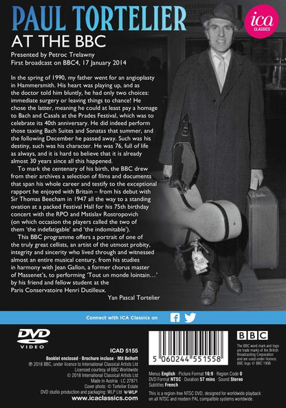 Paul Tortelier At The BBC