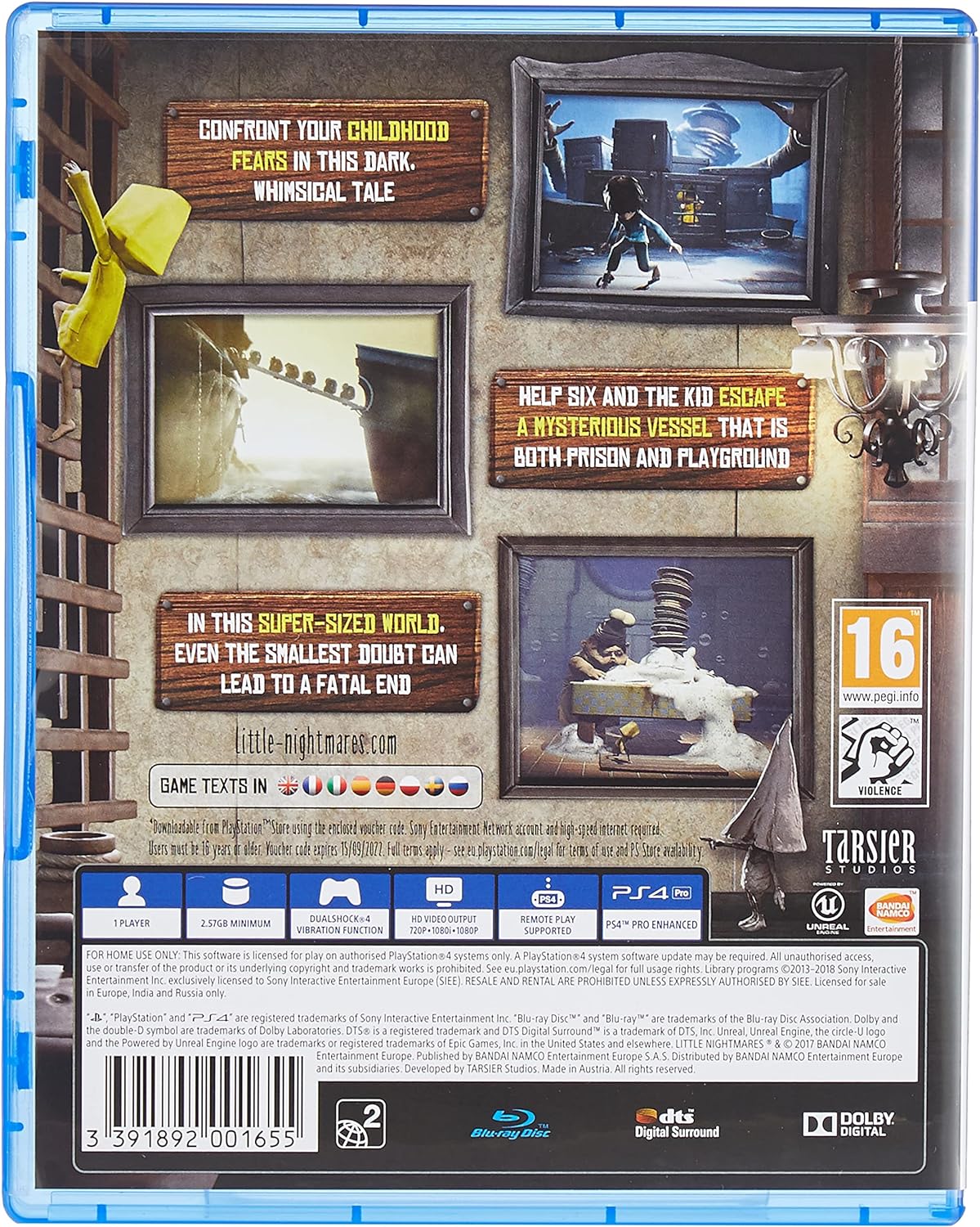 Little Nightmares Complete Ed (PS4)