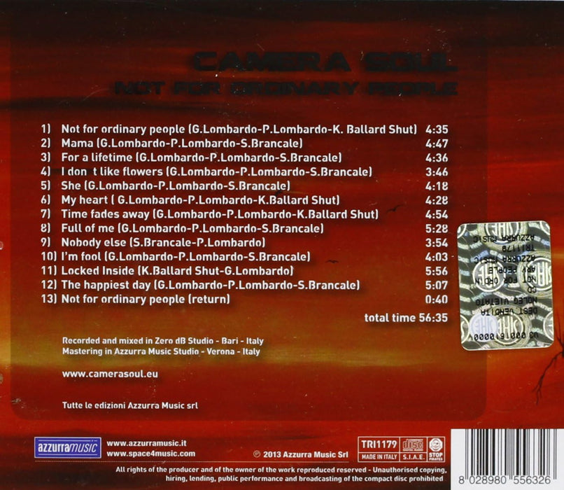 Not for Ordinary People