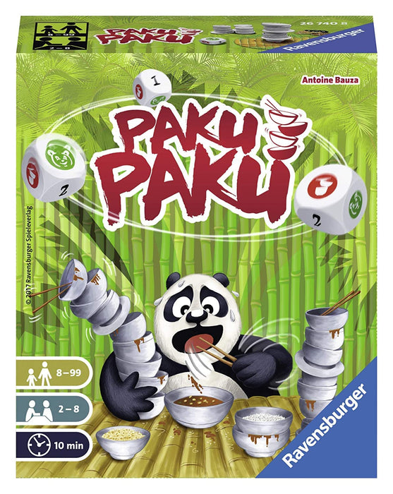 Ravensburger Paku Paku Niños y adultos Juego de habilidades motrices finas - Juego de tablero (Juego de habilidades motrices finas, Niños y adultos, 10 min, Niño/niña, 8 año(s), 110 mm