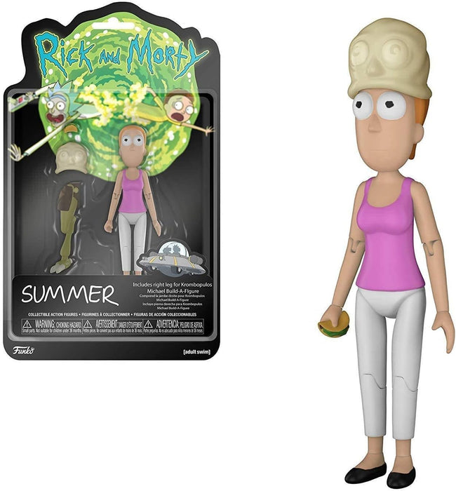 FUNKO ACTION FIGURE: Rick & Morty - Summer w/ Weird Hat