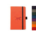 Dingbats* Notebooks - Wildlife Lined Pocket Notebook, Orange Tiger, A6 - Hardcover - Cream 100gsm Ink-Proof Paper - Includes Pocket & Bookmark