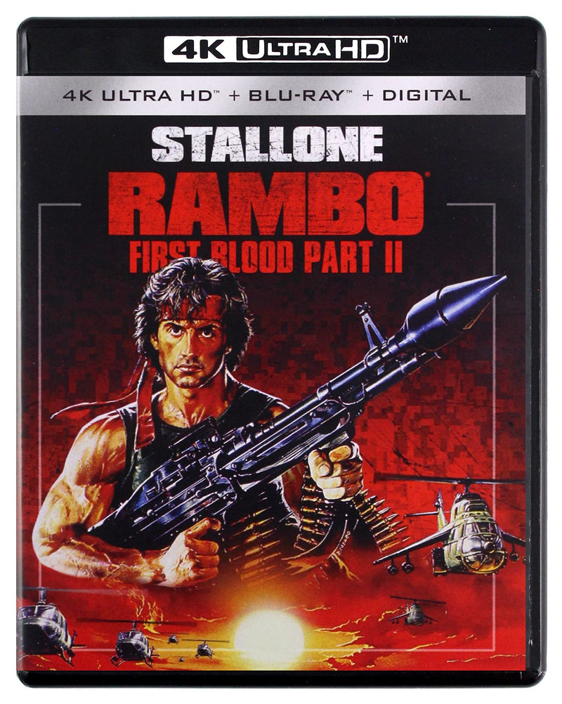 RAMBO: FIRST BLOOD PART II 4K Ultra HD + Blu-ray + Digital