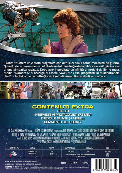 corto circuito DVD Italian Import