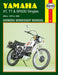 Yamaha XT, TT & SR500 Singles (75 - 83) Haynes Repair Manual