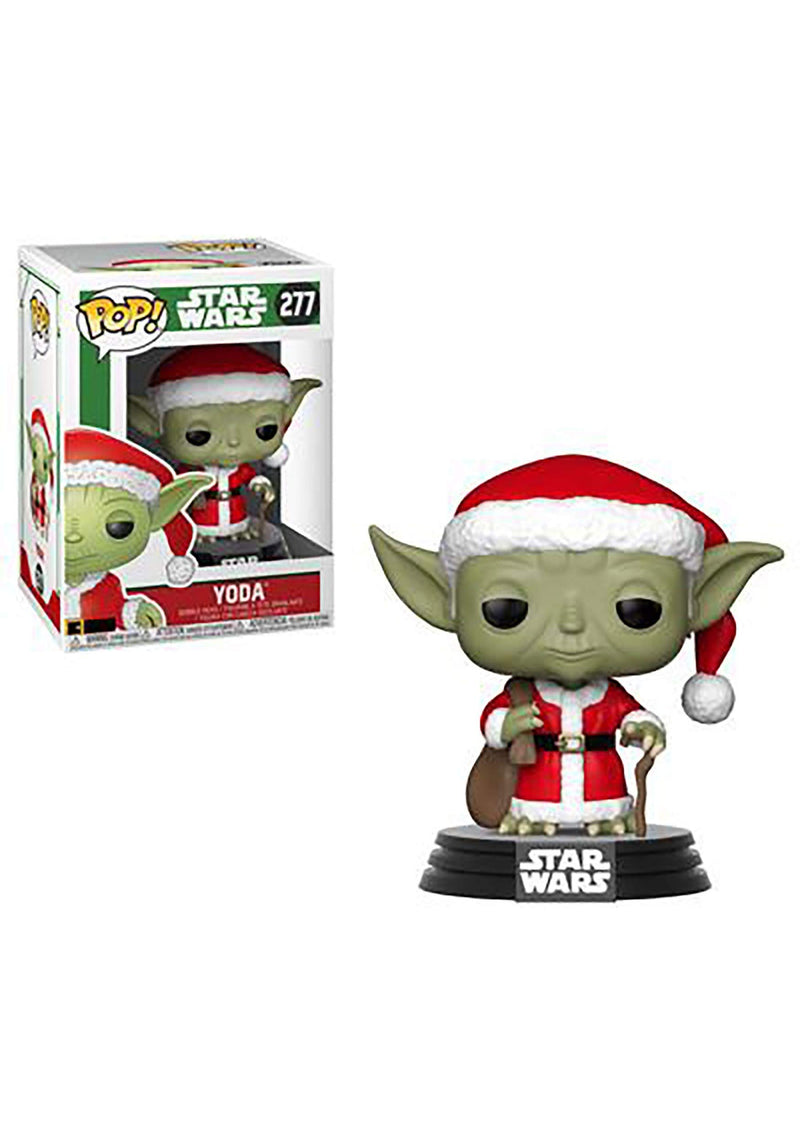 Funko POP! Bobble: Star Wars: Holiday Santa Yoda - Collectable Vinyl Figure - Gift Idea - Official Merchandise - Toys for Kids & Adults - Movies Fans - Model Figure for Collectors and Display