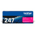 Brother TN-247M Toner Cartridge, Magenta, Single Pack, High Yield, Includes 1 x Toner Cartridge, Brother Genuine Supplies
