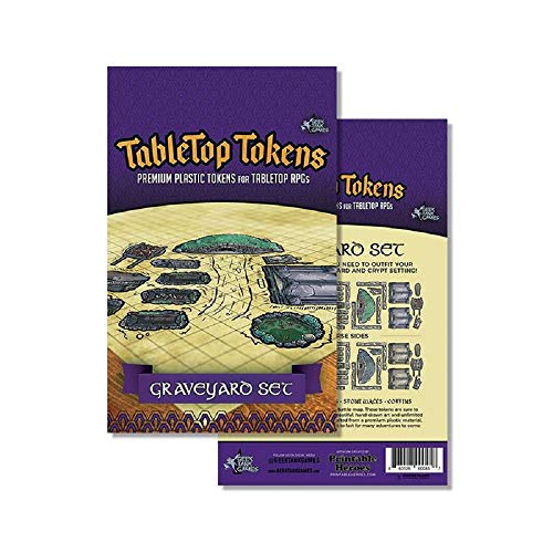 Gtg Minis: Tabletop Tokens Graveyard Set