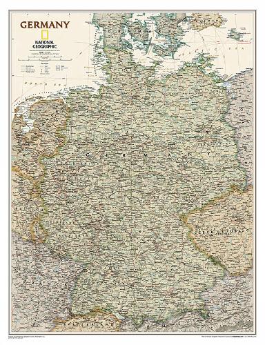 Germany Executive Map [Laminated]