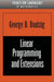 Linear Programming and Extensions