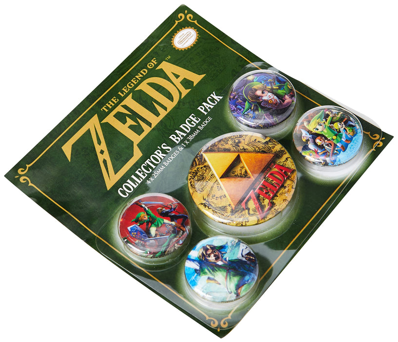 Paquete de insignias The Legend of Zelda, RD-RS660071, multicolor, 10 x 12,5 cm