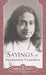 Sayings of Paramahansa Yogananda