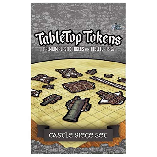 Gtg Minis: Tabletop Tokens Castle Siege Set