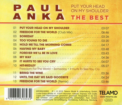 Put Your Head on My Shoulder,the Best