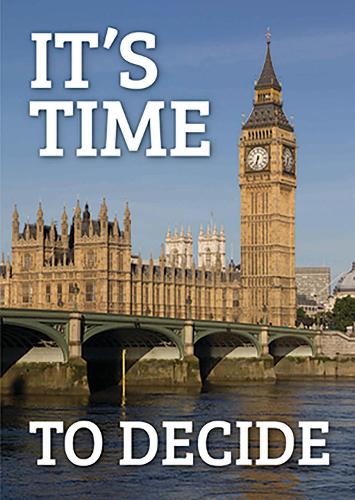 It's Time to Decide