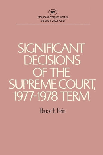 Significant Decisions of the Supreme Court