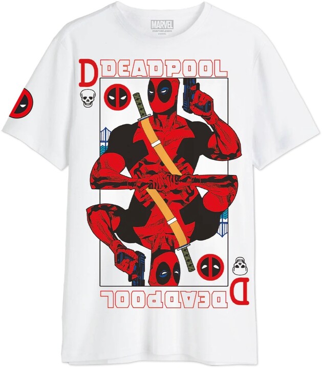 MARVEL - Deadpool Card - Oversize T-Shirt Men (XL)