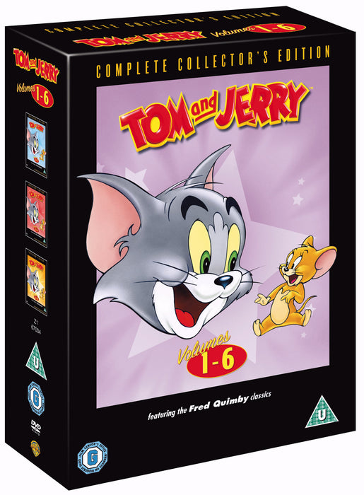 Tom and Jerry - Complete Collector's Edition - Volumes 1-6 (Region 2 PAL