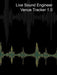 Live Sound Venue Tracker 1.0 - Blank Lined Pages, Charts and Sections 8x10