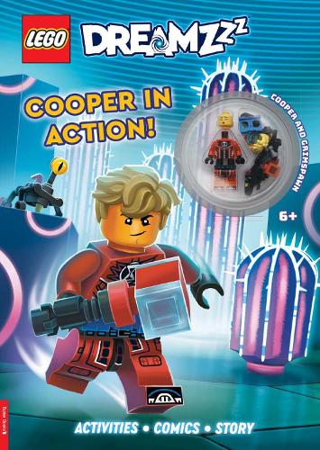 LEGO® DREAMZzz™: Cooper in Action Activity Book (with Cooper LEGO minifigure and grimspawn mini-build)
