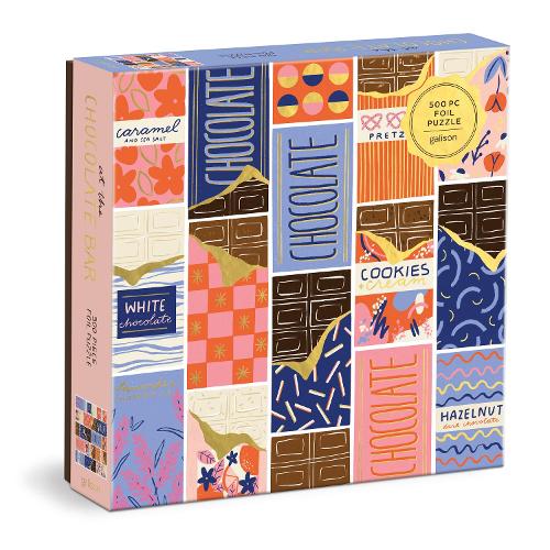 At the Chocolate Bar 500 Piece Foil Puzzle