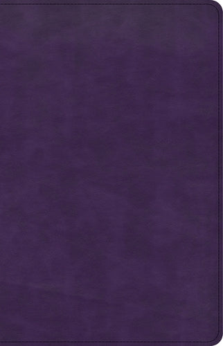 CSB Large Print Personal Size Reference Bible, Purple