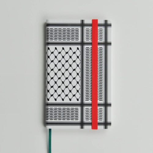 Black Kaffiyeh Pocket Journal (Interlink Notebooks