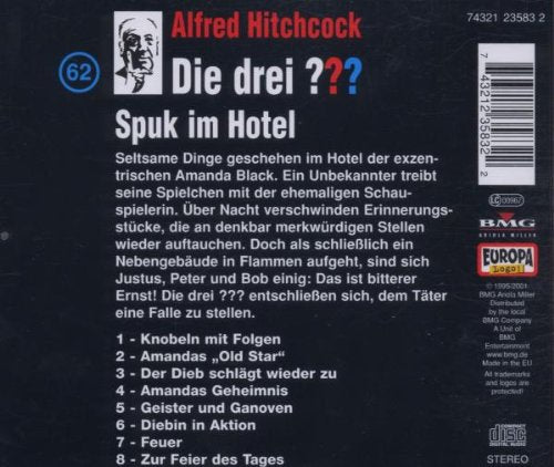 Die drei Fragezeichen - Folge 62: Spuk im Hotel