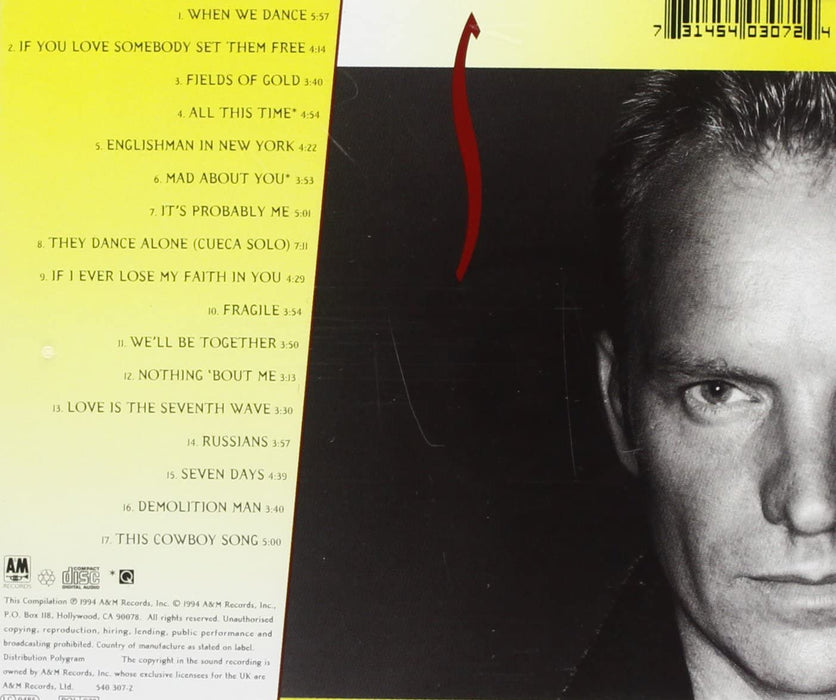 Fields of Gold: the Best of Sting 1984-1994