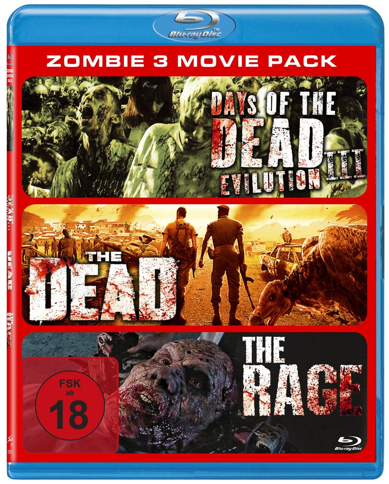 Zombie - 3 Movie Pack(Blu-ray) (FSK 18)