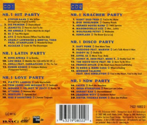 Rtl Party Hits 2002