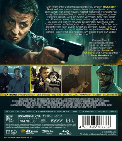 ESCAPE PLAN 2-HADES - MOVIE