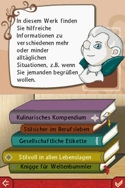 Knigge - playing for good behaviour.