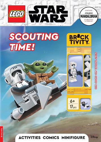 LEGO® Star Wars™: Scouting Time Activity Book (with Scout Trooper minifigure and swoop bike)